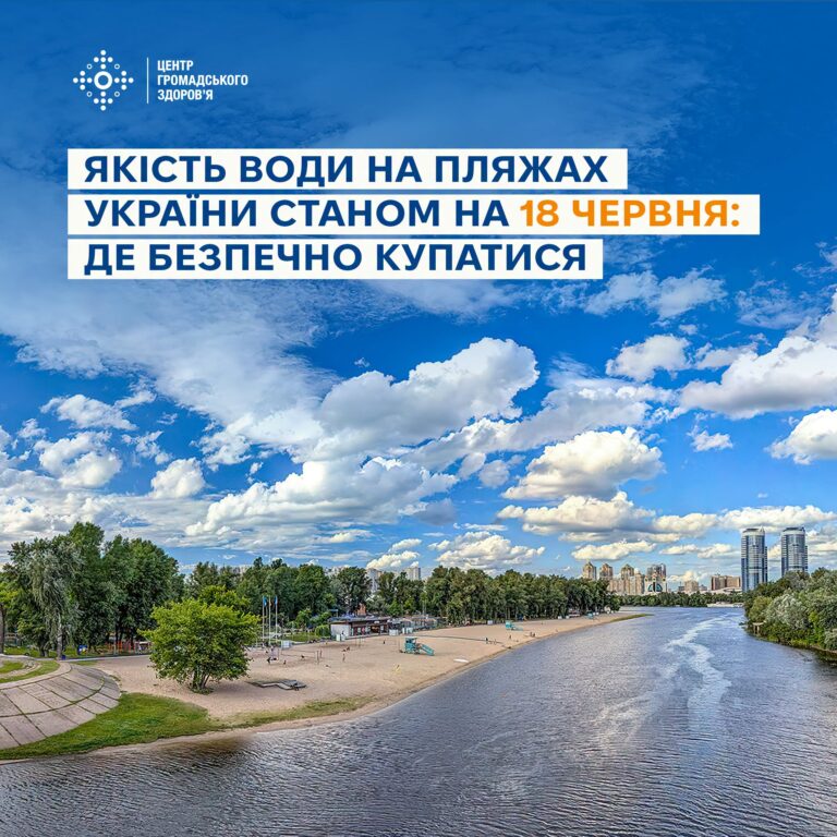 Вода на міських пляжах Франківська безпечна для купання, – Центр громадського здоров’я