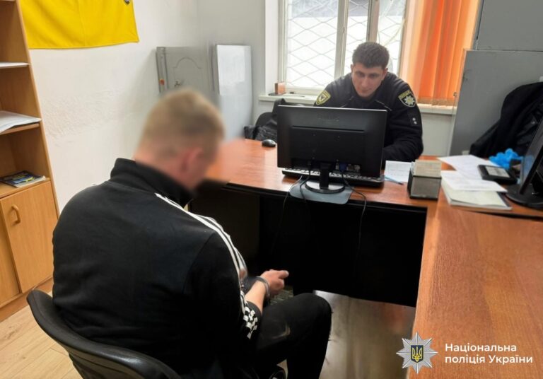 Закидав камінням поліцейське авто у Франківську — чоловіку повідомили про підозру (ФОТОФАКТ)