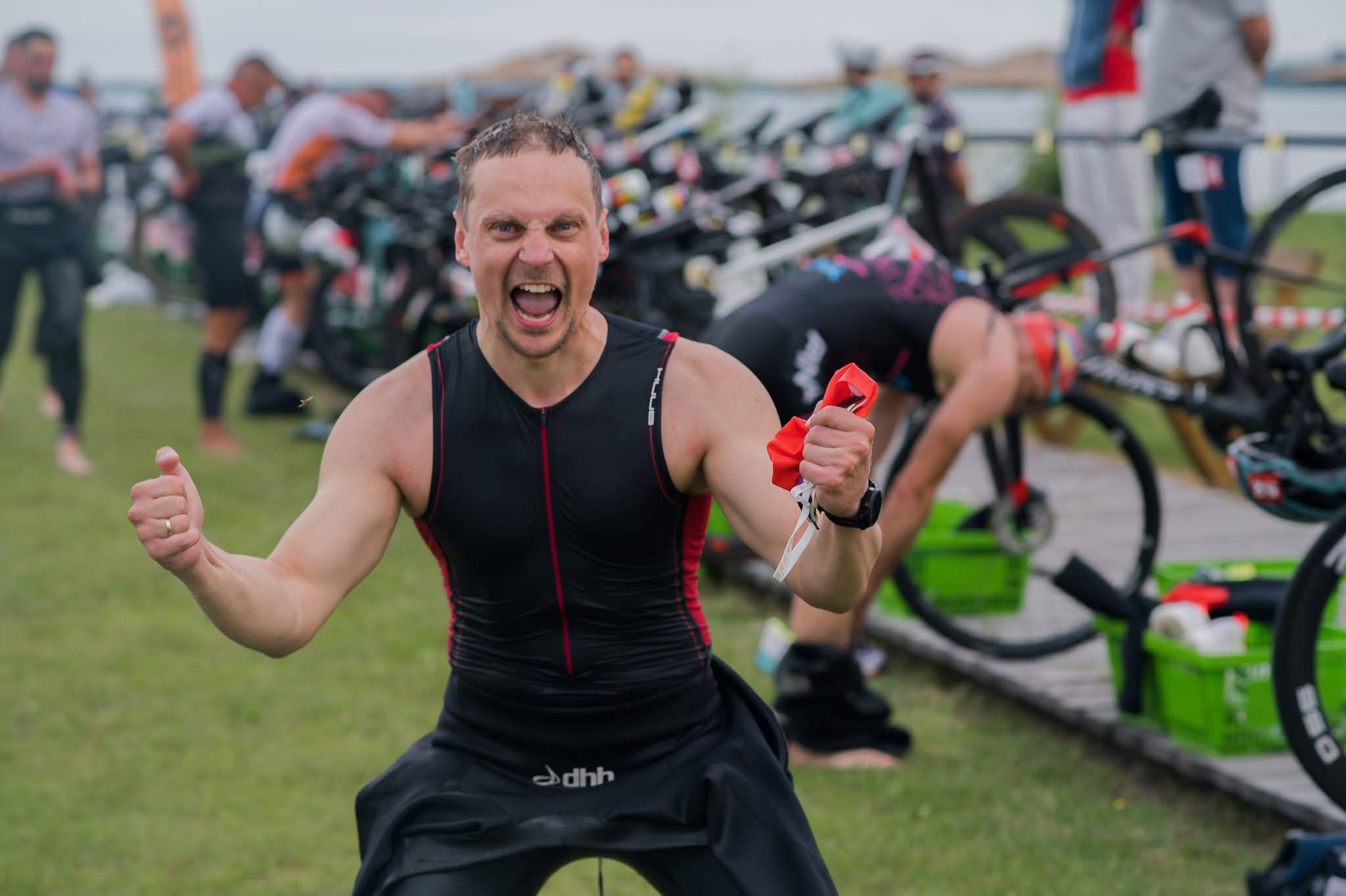 Дистанція Half Ironman: франківець Андрій Грицанчук подолав тріатлон на Волині (ФОТО)