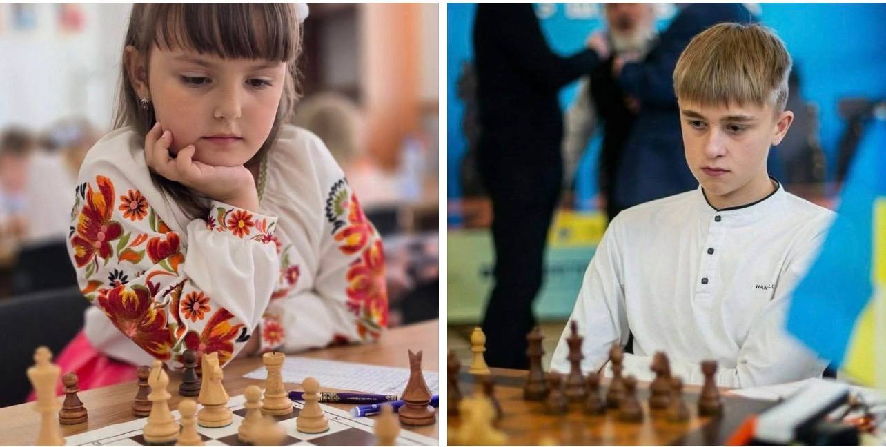 Юні шахісти Максим Паньків та Марта Кривуцька вибороли “золото” на чемпіонаті Європи